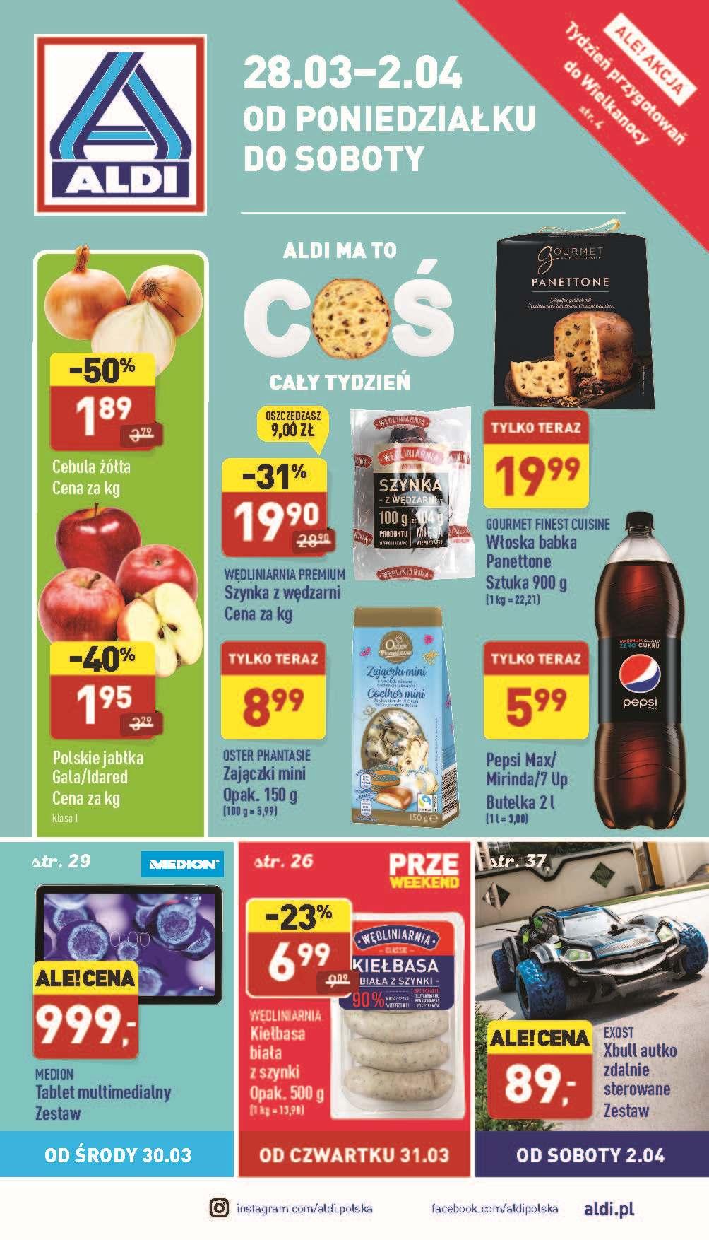 Gazetka promocyjna ALDI str. 1