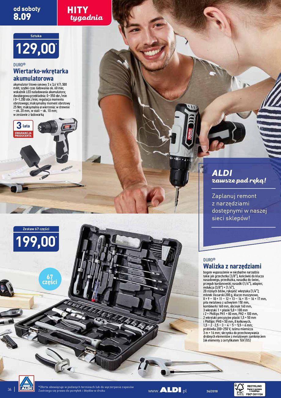 Gazetka promocyjna ALDI str. 36