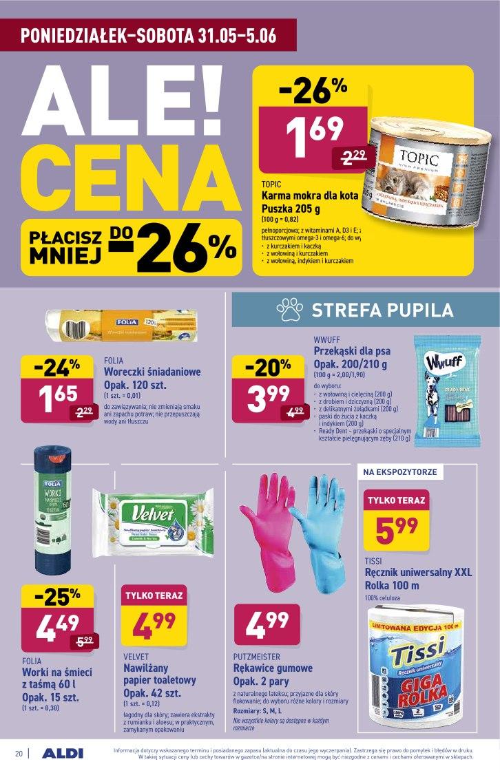 Gazetka promocyjna ALDI str. 20