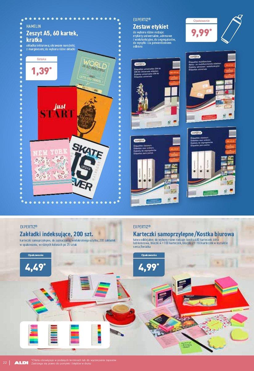 Gazetka promocyjna ALDI str. 22