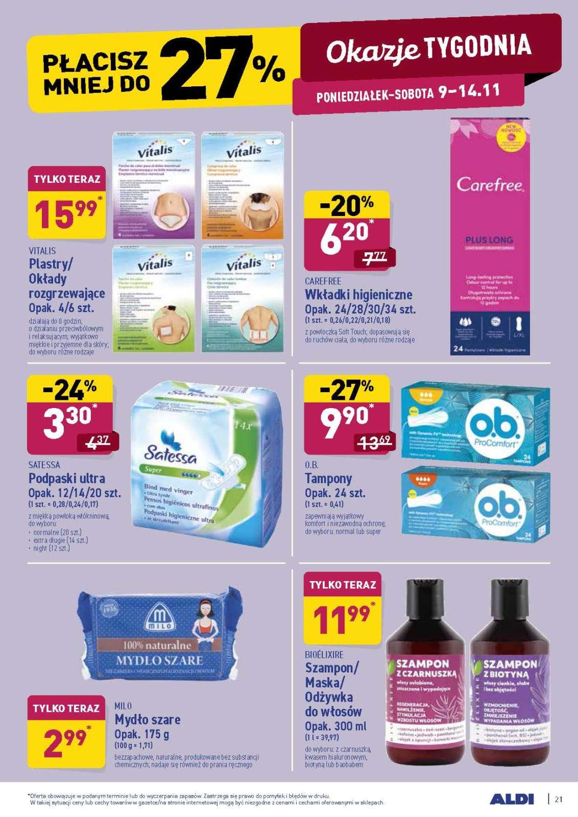 Gazetka promocyjna ALDI str. 21