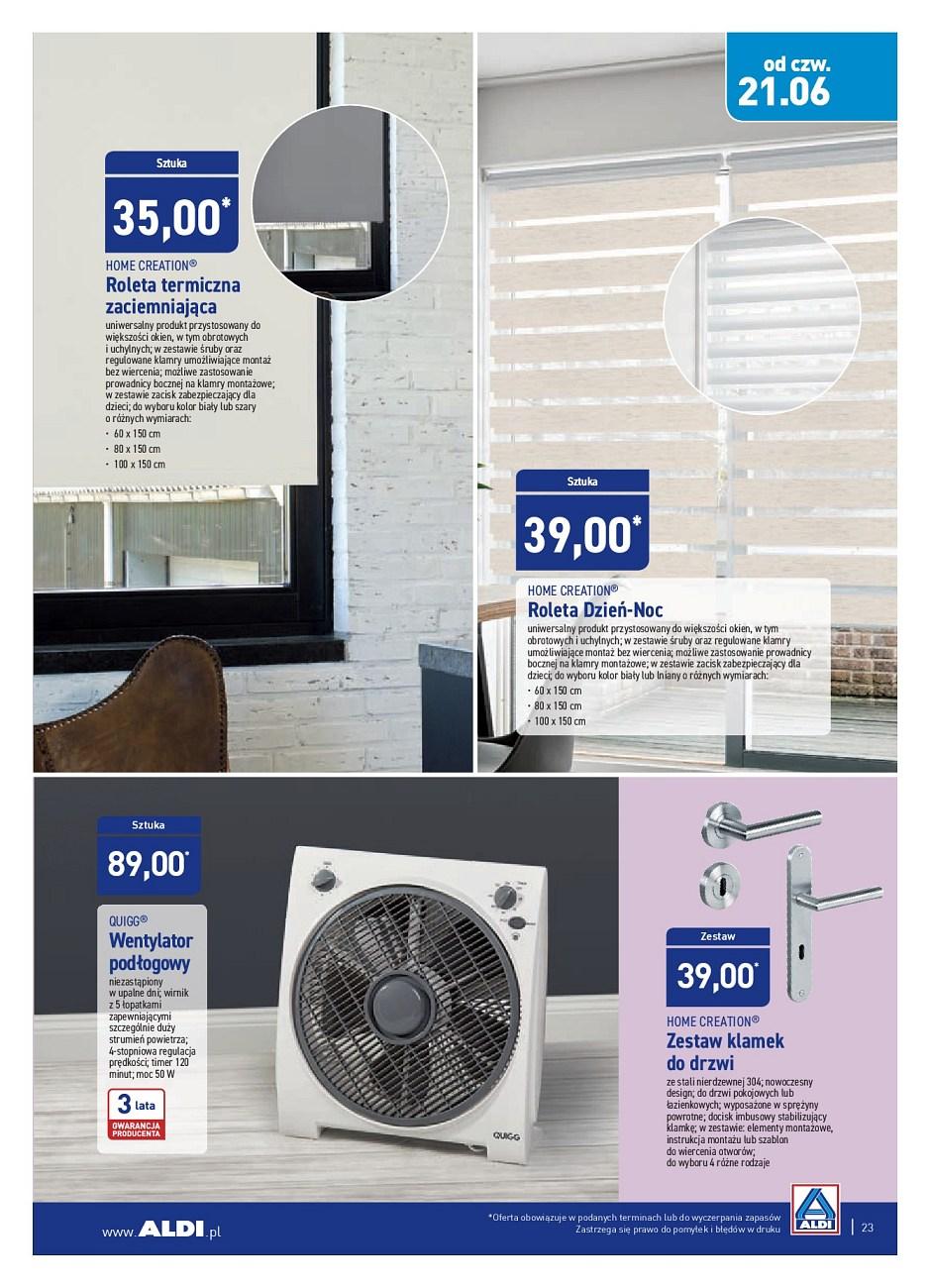 Gazetka promocyjna ALDI str. 23