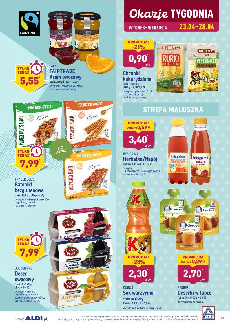 Gazetka promocyjna ALDI str. 13