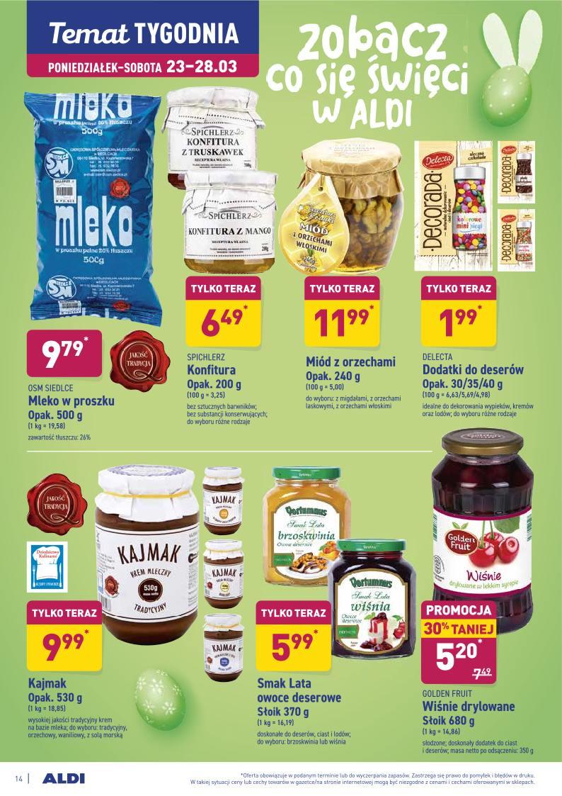 Gazetka promocyjna ALDI str. 14