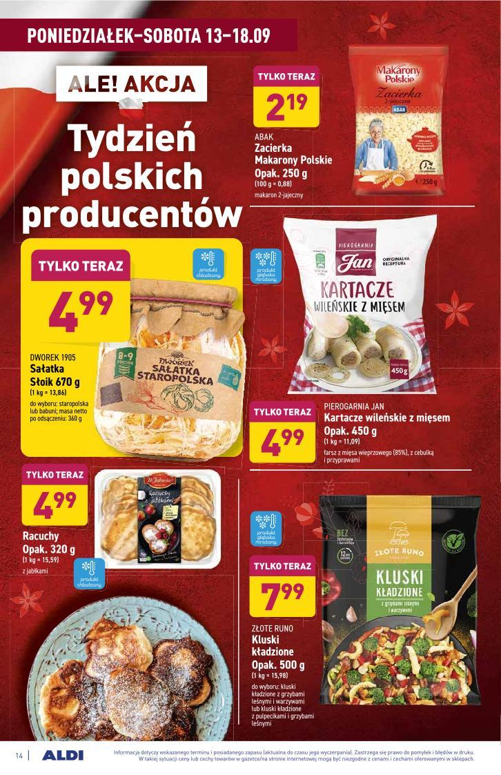 Gazetka promocyjna ALDI str. 14