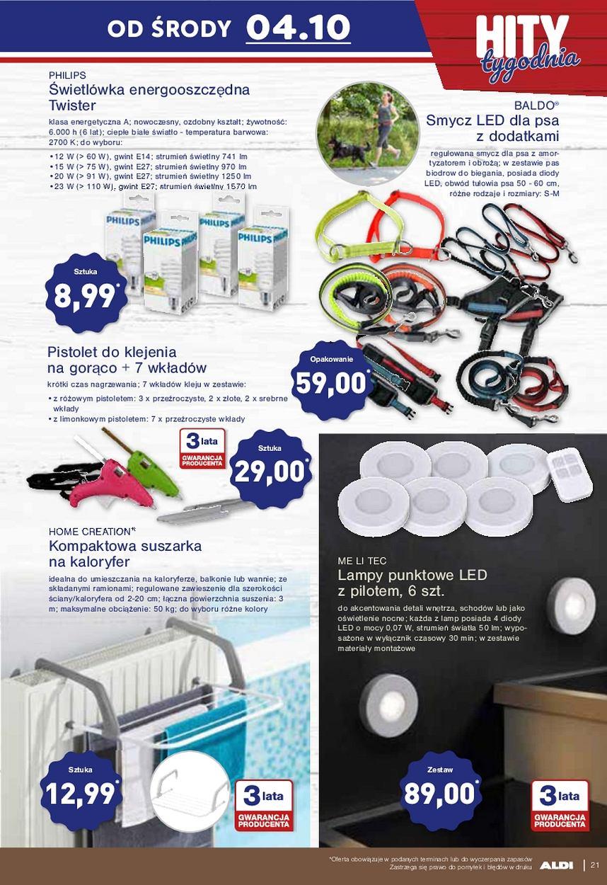 Gazetka promocyjna ALDI str. 21