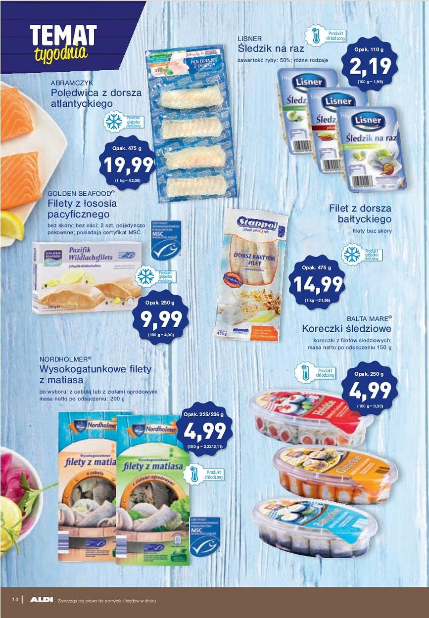 Gazetka promocyjna ALDI str. 14