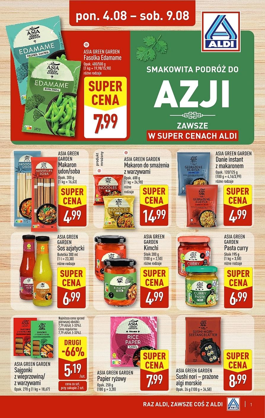 Gazetka promocyjna ALDI str. 1