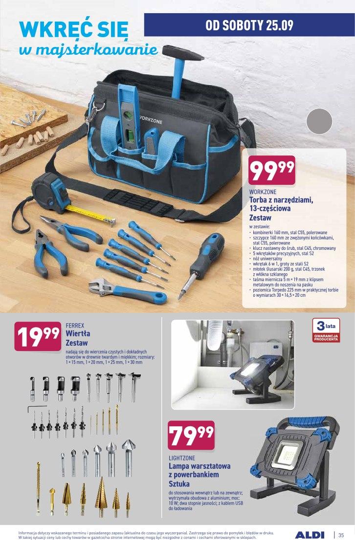 Gazetka promocyjna ALDI str. 35