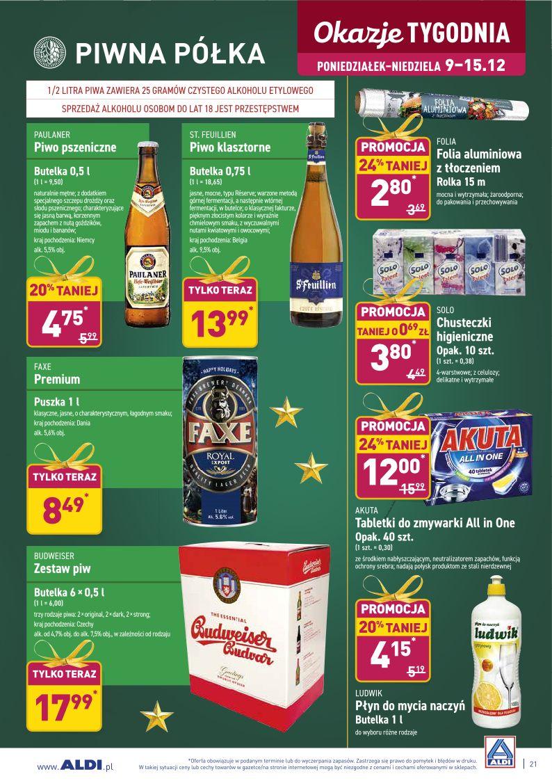 Gazetka promocyjna ALDI str. 21