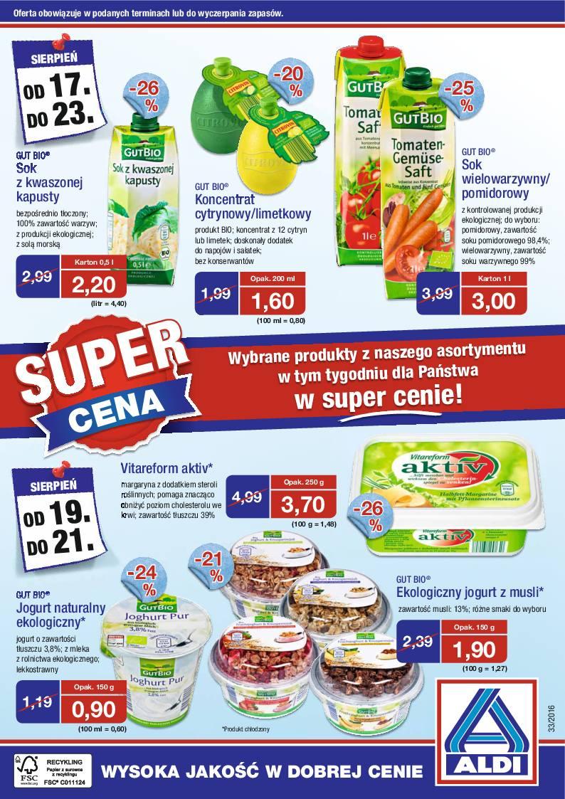Gazetka promocyjna ALDI str. 16