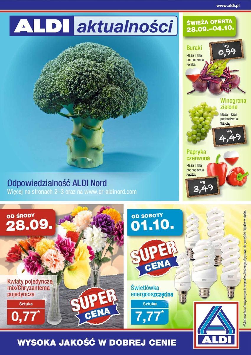 Gazetka promocyjna ALDI str. 1