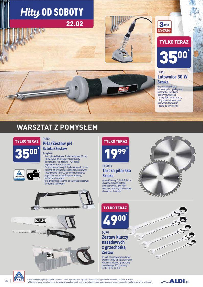 Gazetka promocyjna ALDI str. 34