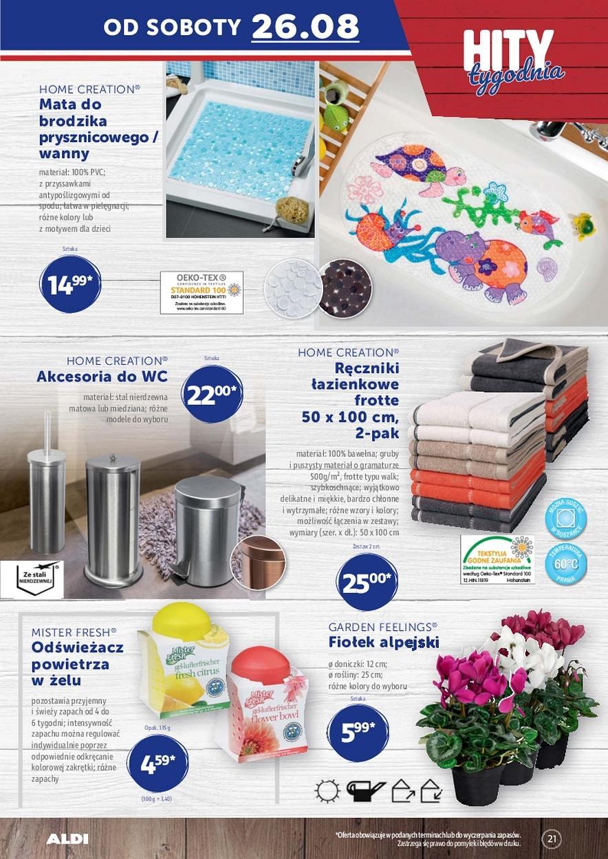 Gazetka promocyjna ALDI str. 21
