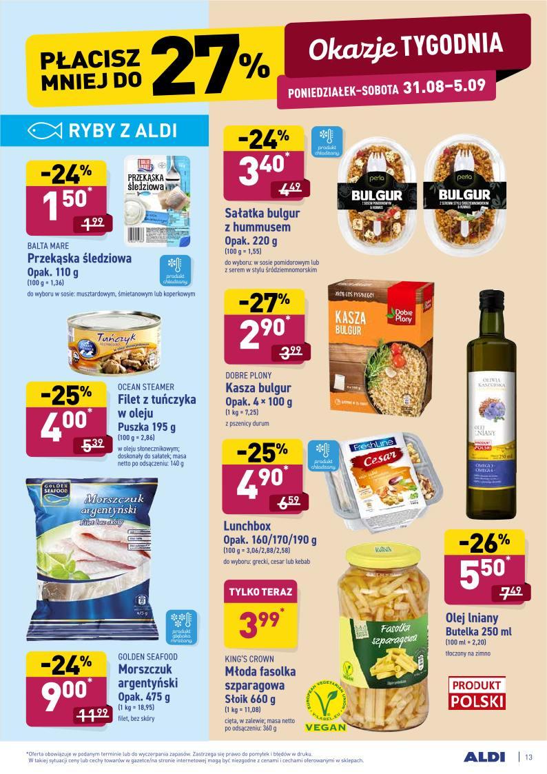 Gazetka promocyjna ALDI str. 13