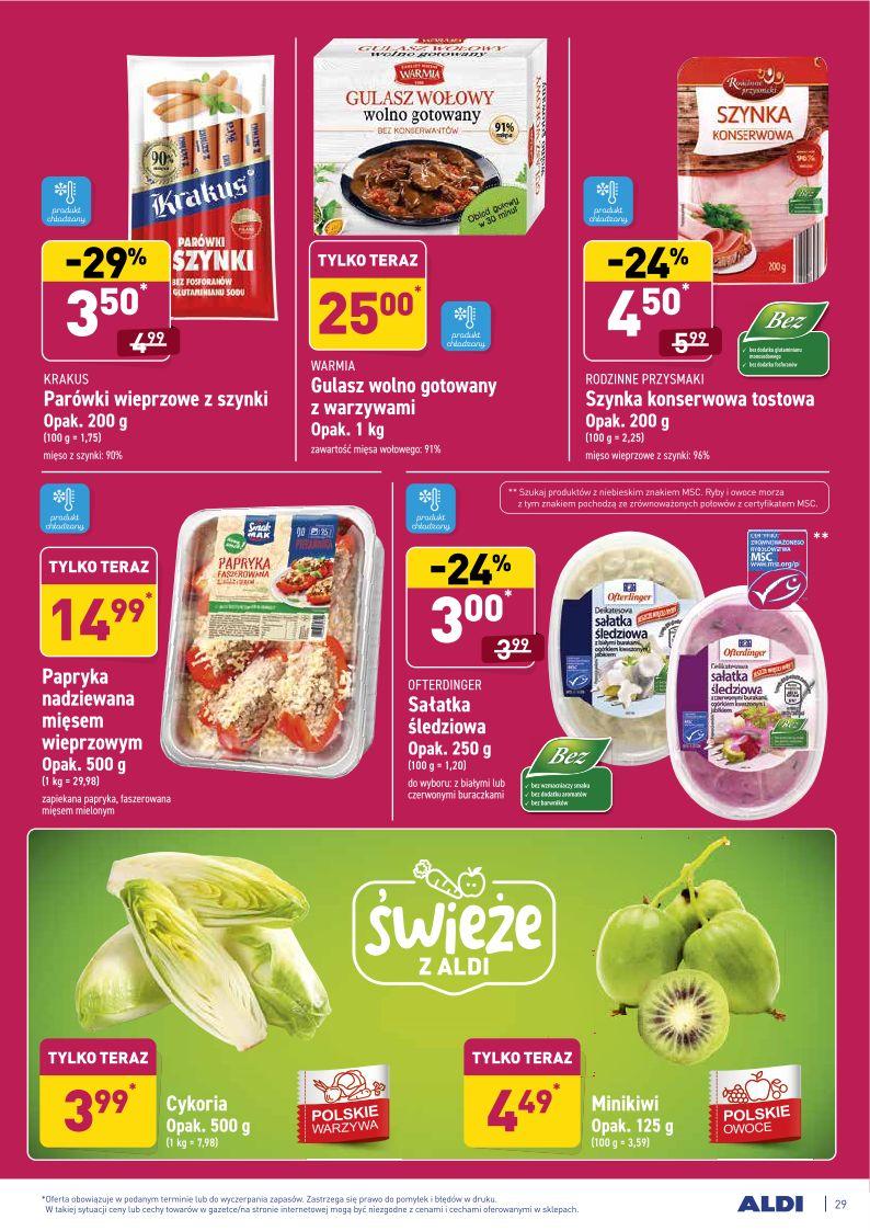 Gazetka promocyjna ALDI str. 29