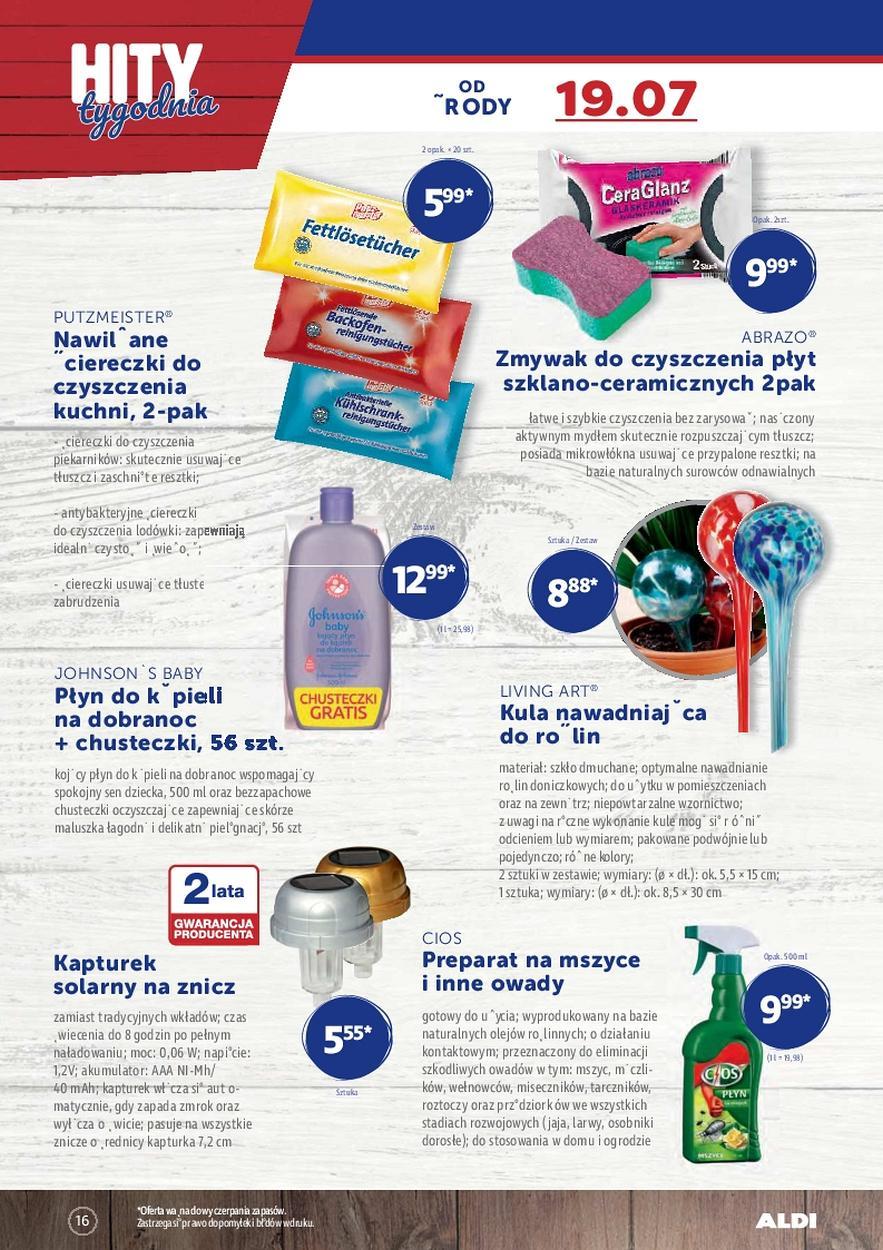 Gazetka promocyjna ALDI str. 16