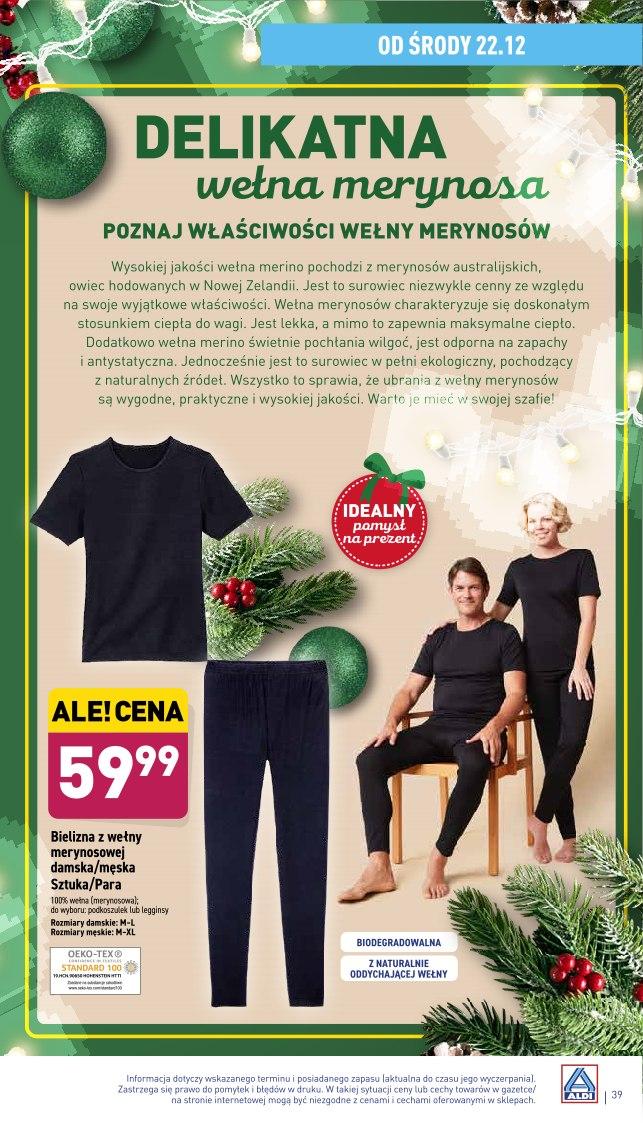 Gazetka promocyjna ALDI str. 39