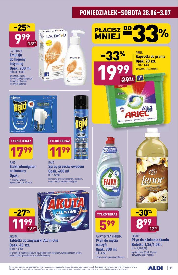Gazetka promocyjna ALDI str. 19
