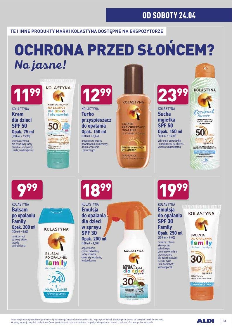 Gazetka promocyjna ALDI str. 33