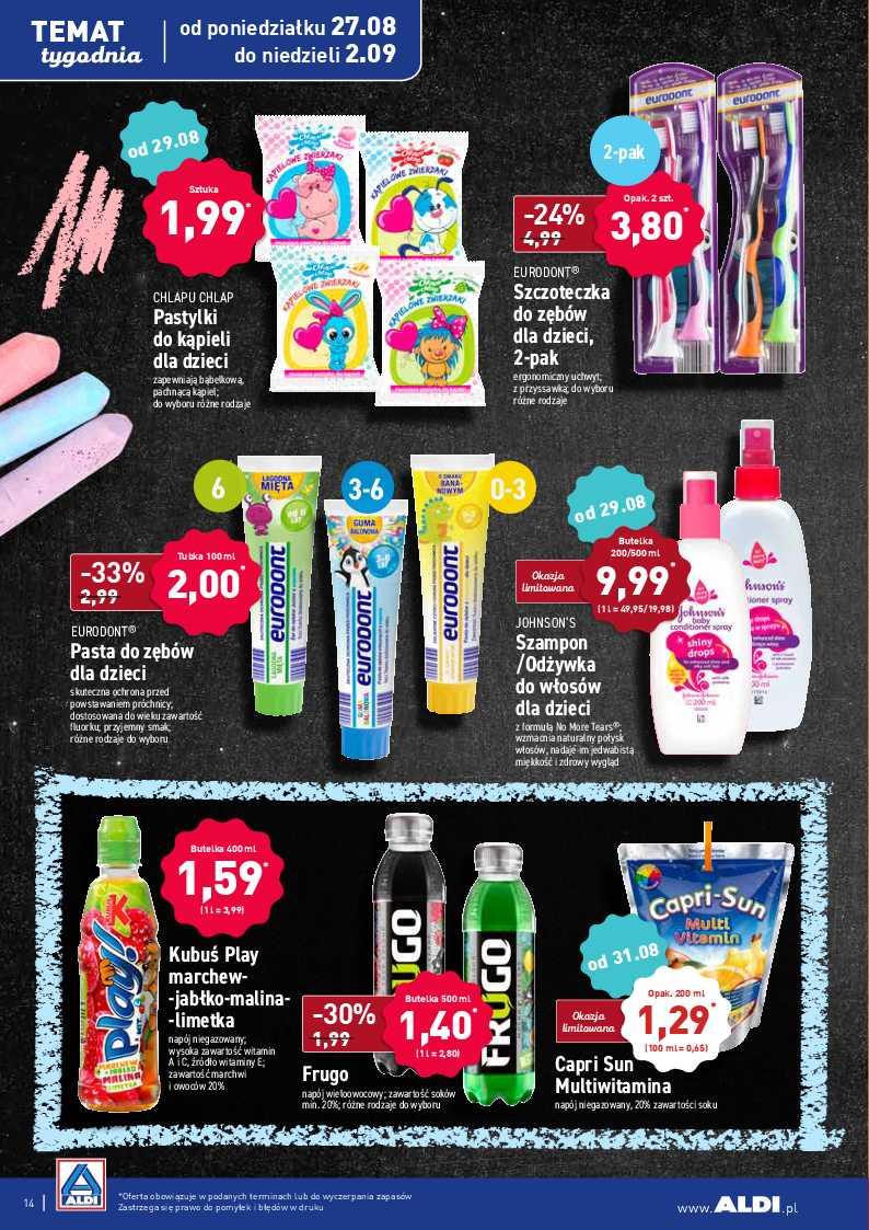 Gazetka promocyjna ALDI str. 14