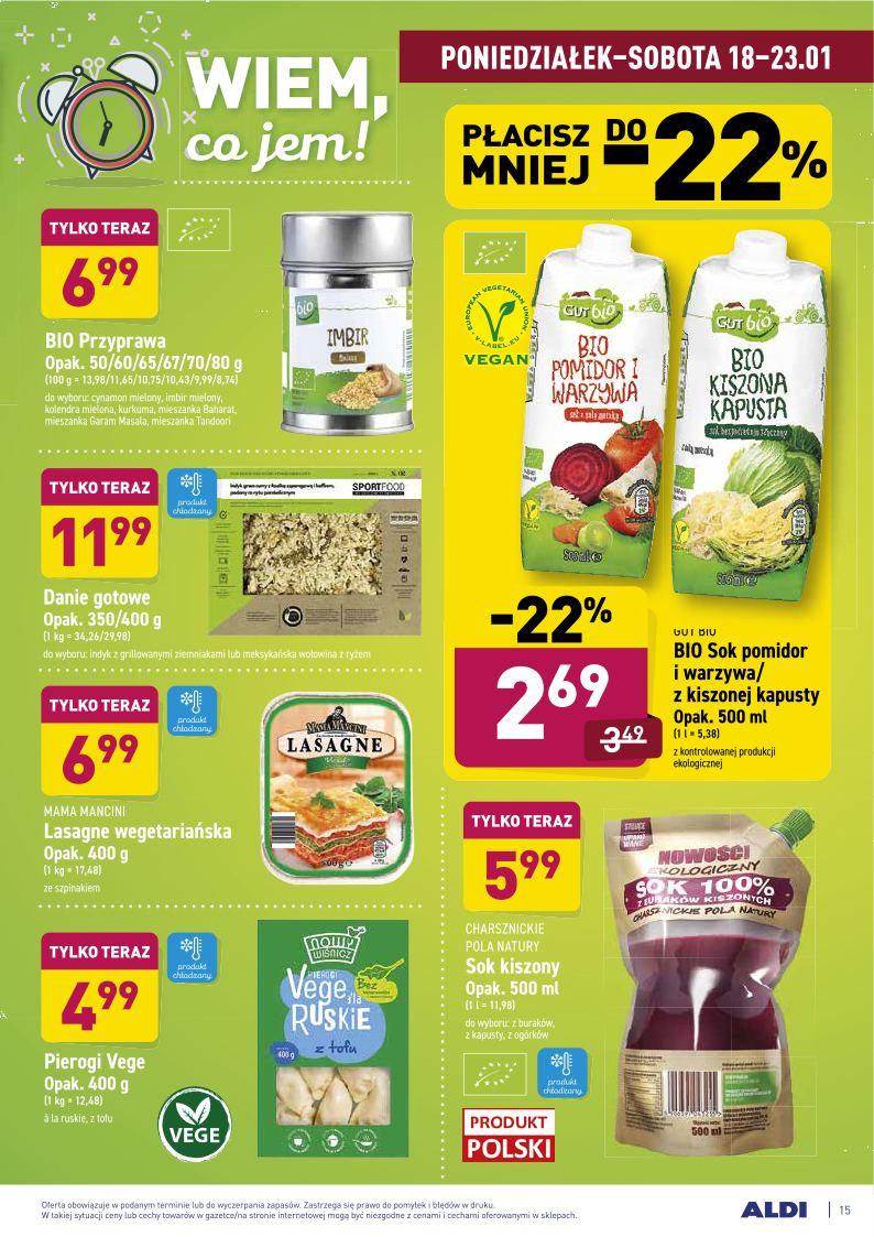 Gazetka promocyjna ALDI str. 15