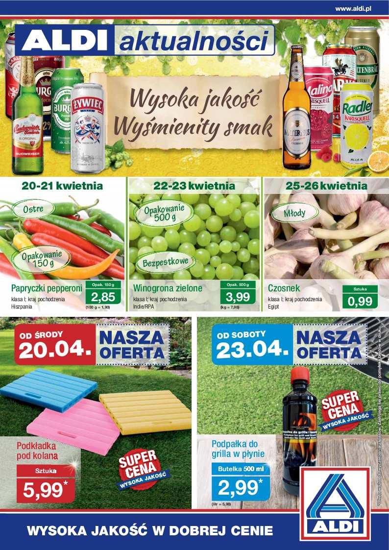 Gazetka promocyjna ALDI str. 1