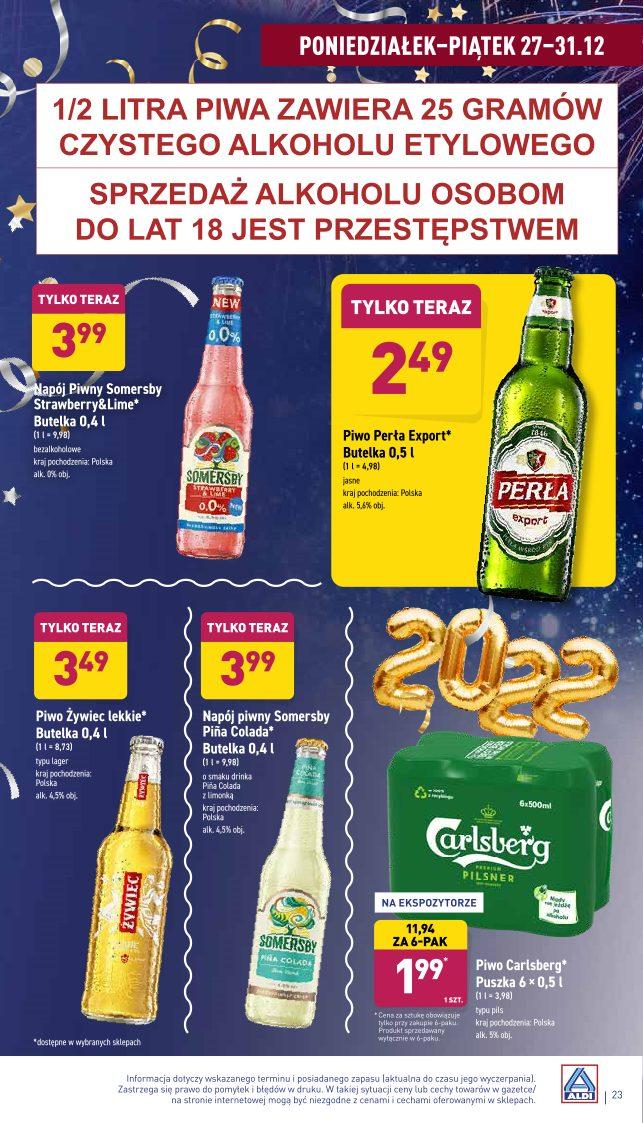 Gazetka promocyjna ALDI str. 23