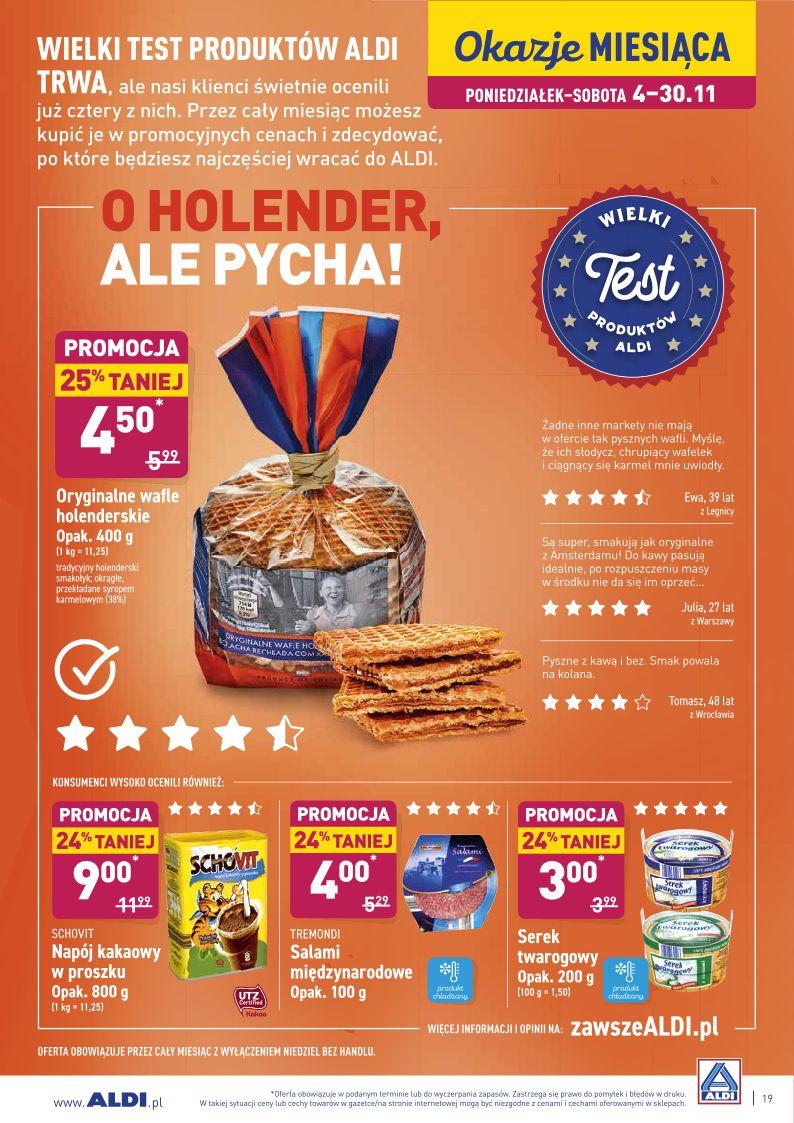 Gazetka promocyjna ALDI str. 19