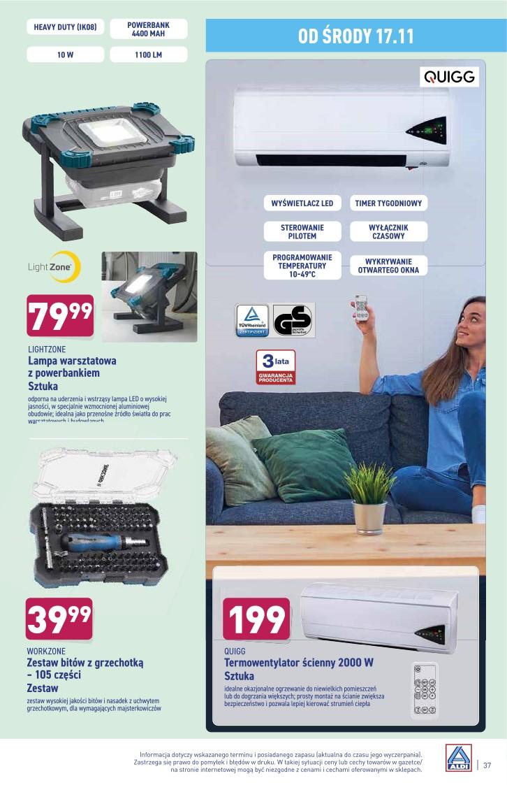 Gazetka promocyjna ALDI str. 37
