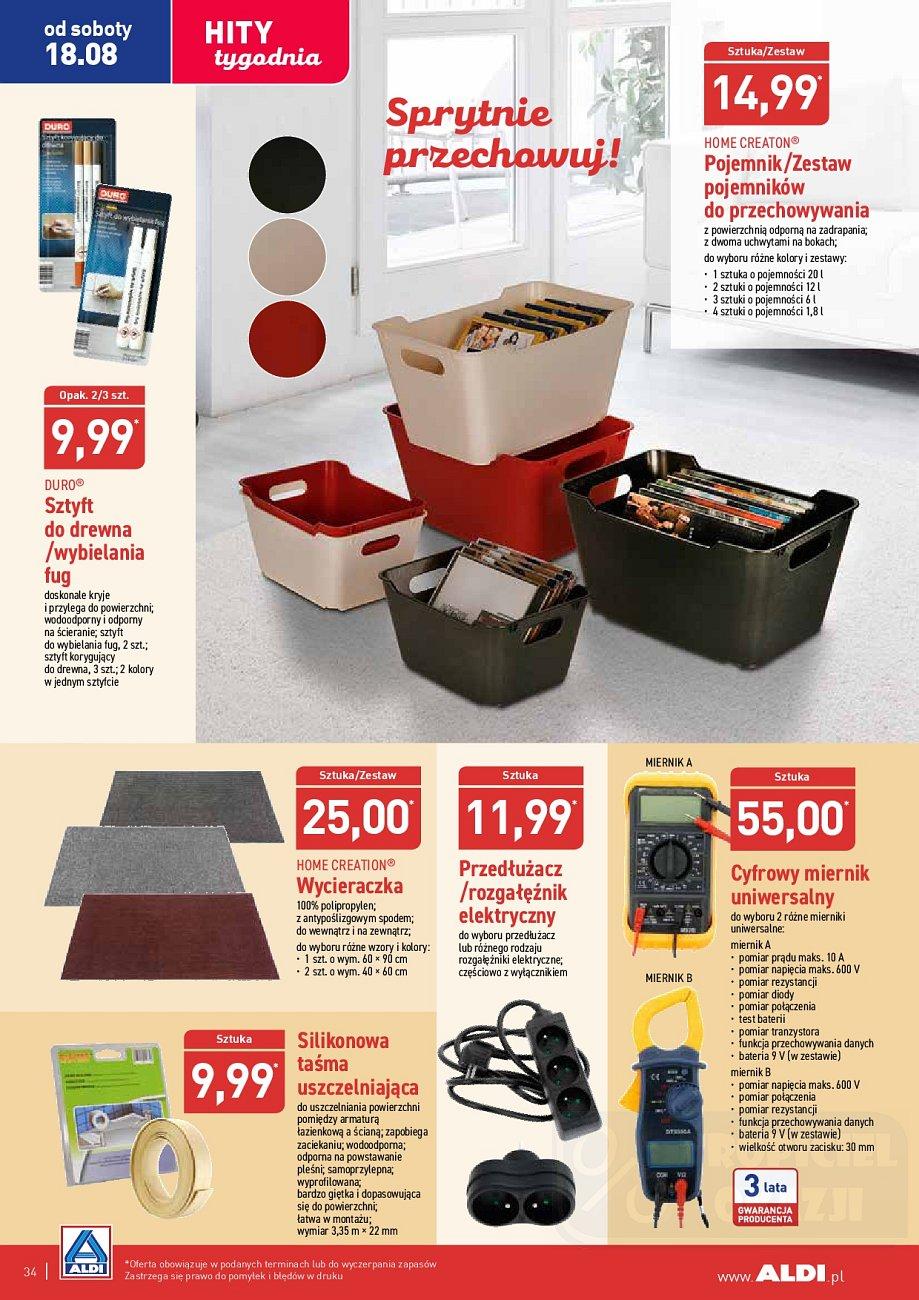 Gazetka promocyjna ALDI str. 34