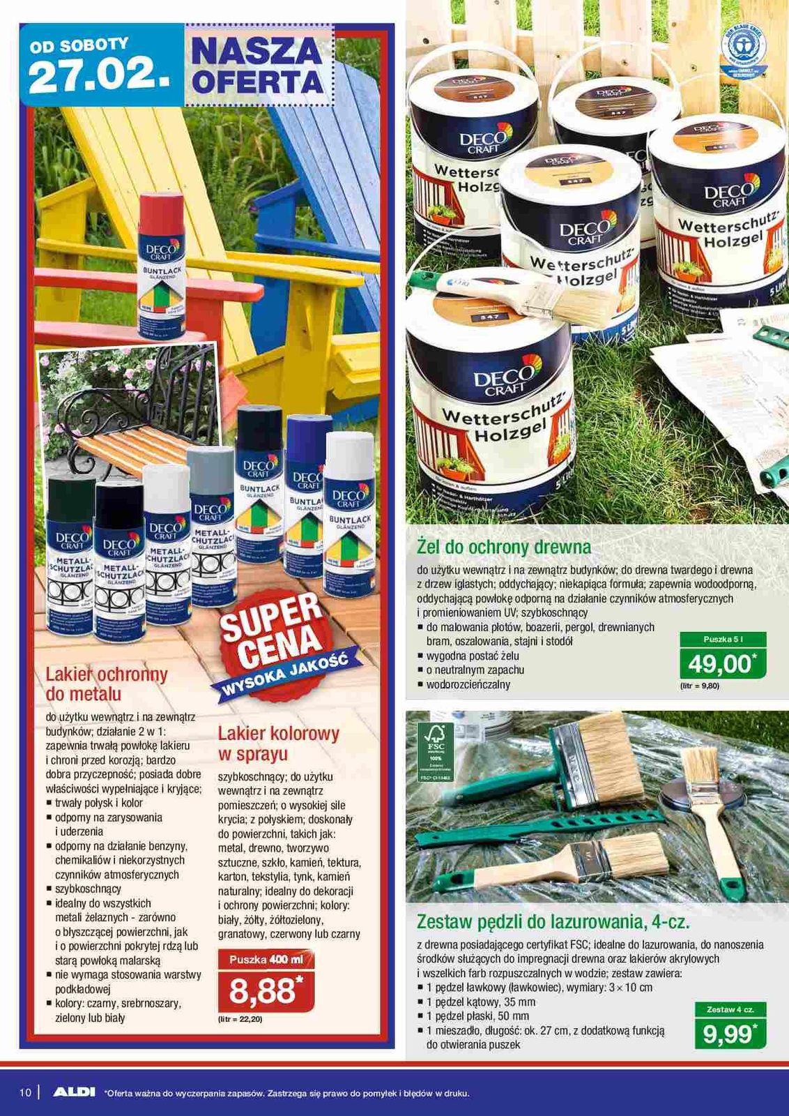 Gazetka promocyjna ALDI str. 10