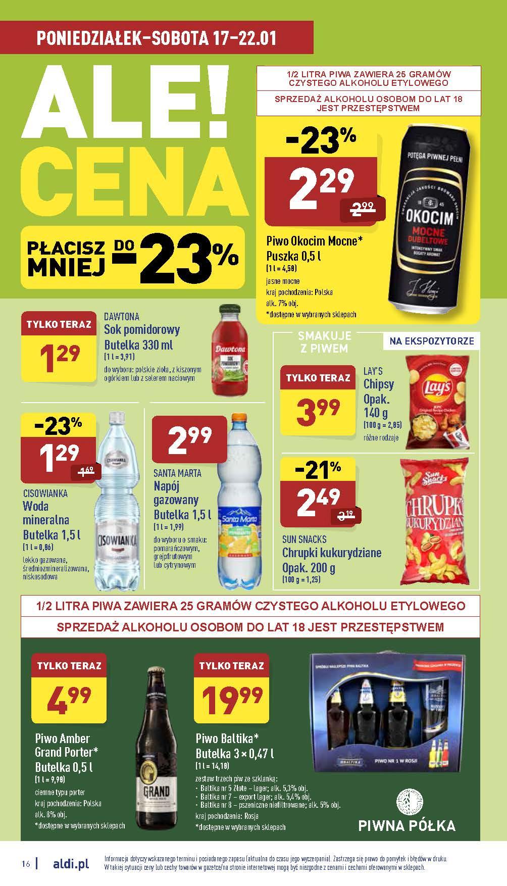 Gazetka promocyjna ALDI str. 16