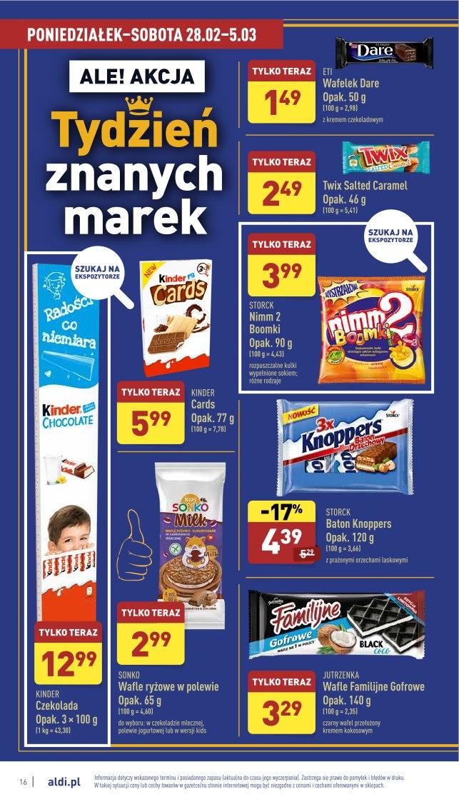 Gazetka promocyjna ALDI str. 16