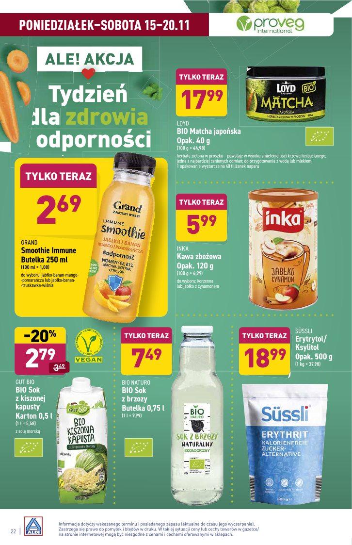 Gazetka promocyjna ALDI str. 22