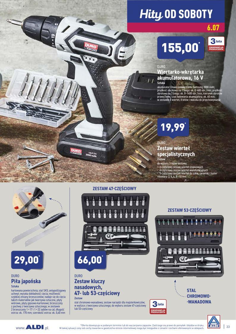 Gazetka promocyjna ALDI str. 33