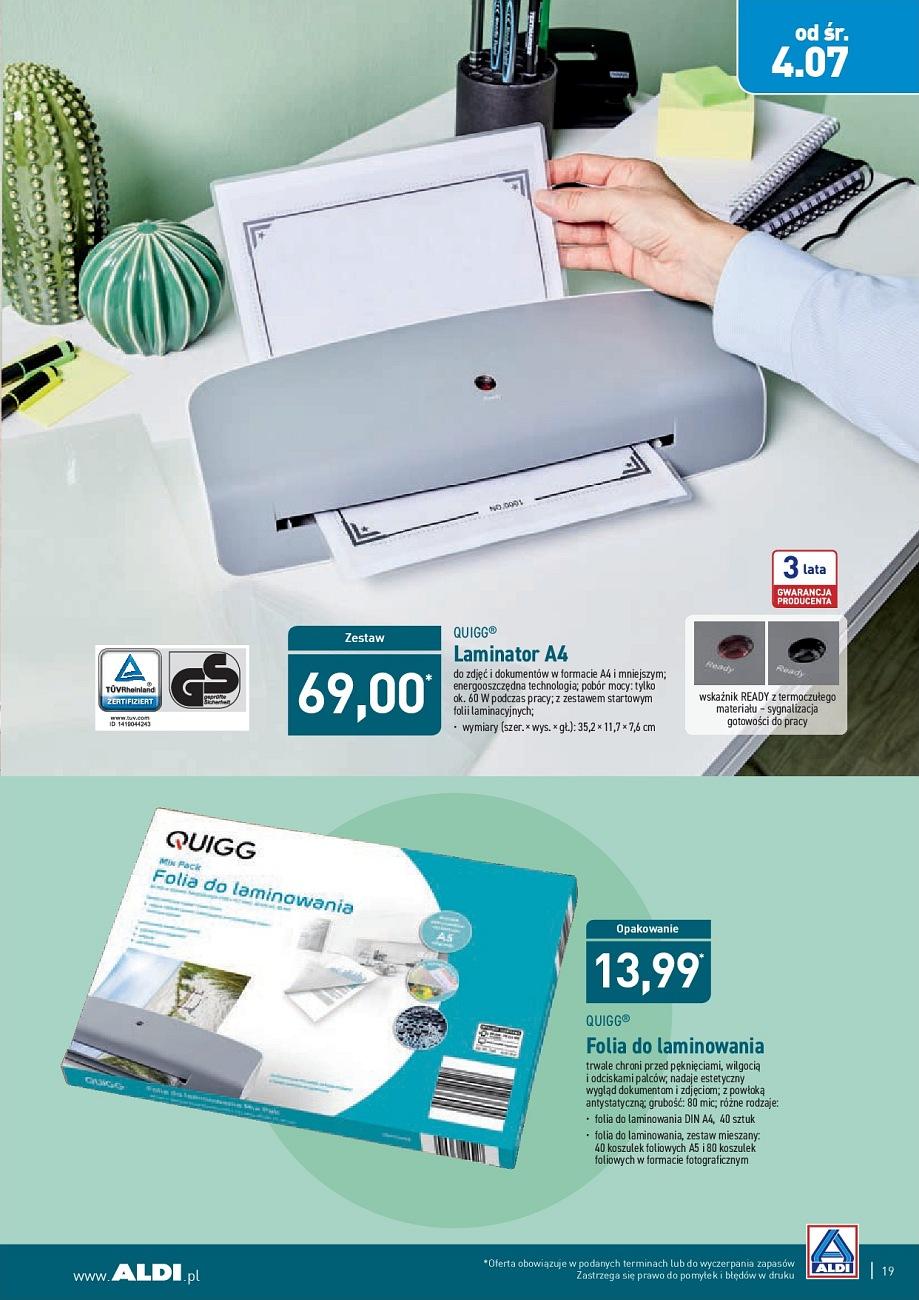 Gazetka promocyjna ALDI str. 19