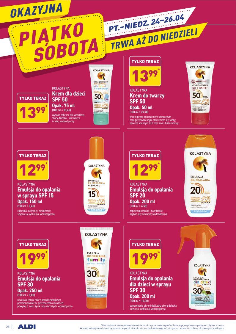 Gazetka promocyjna ALDI str. 28