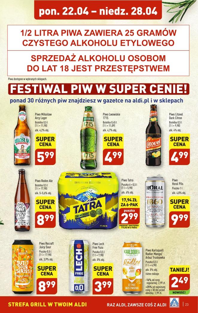 Gazetka promocyjna ALDI str. 23