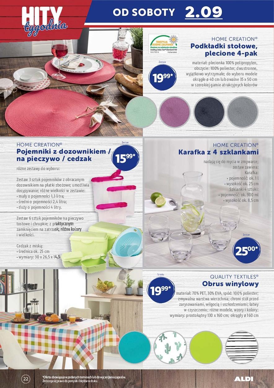 Gazetka promocyjna ALDI str. 22