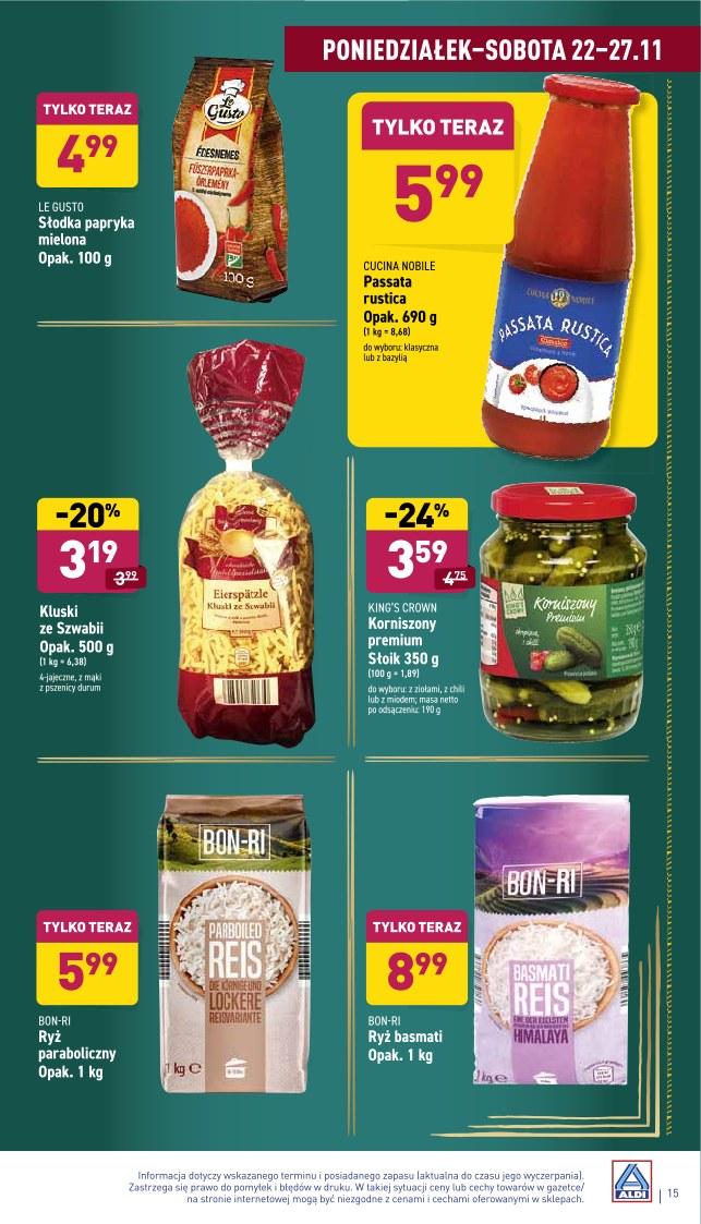 Gazetka promocyjna ALDI str. 15