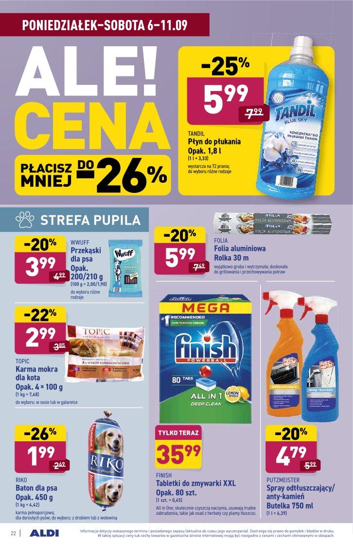 Gazetka promocyjna ALDI str. 22