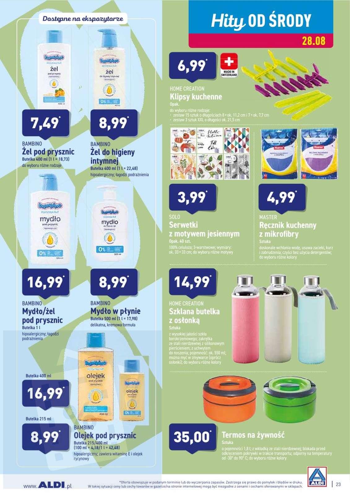 Gazetka promocyjna ALDI str. 23