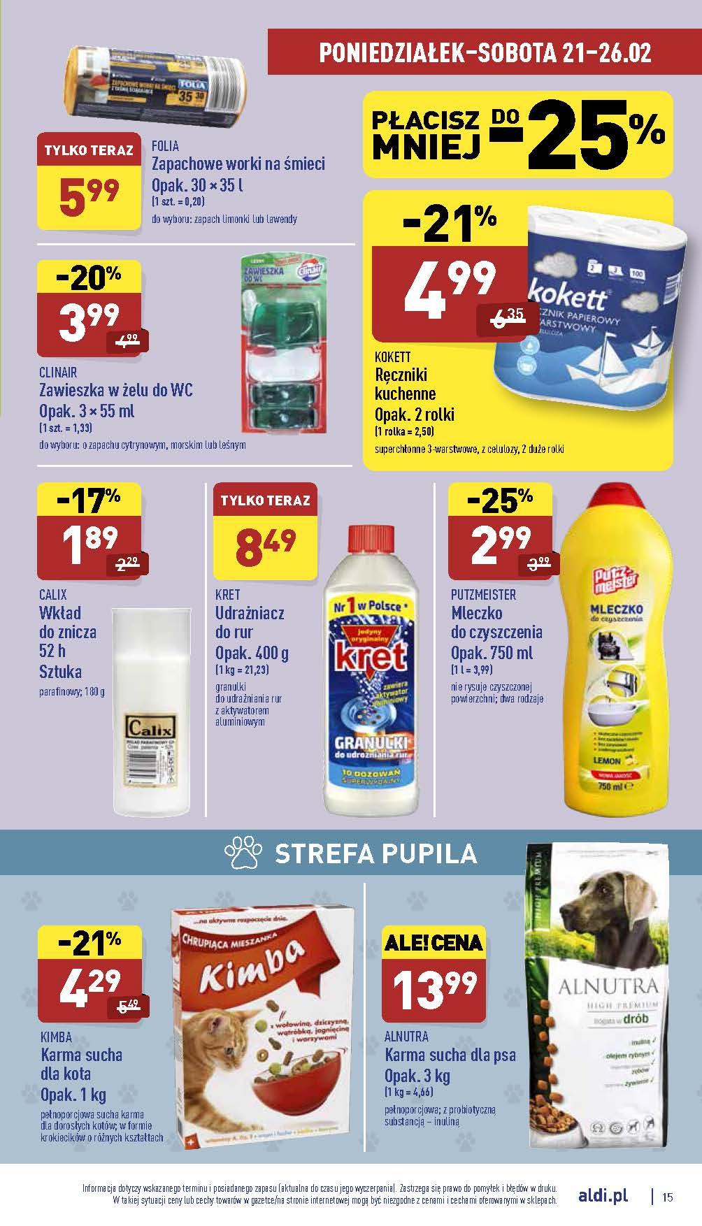 Gazetka promocyjna ALDI str. 15