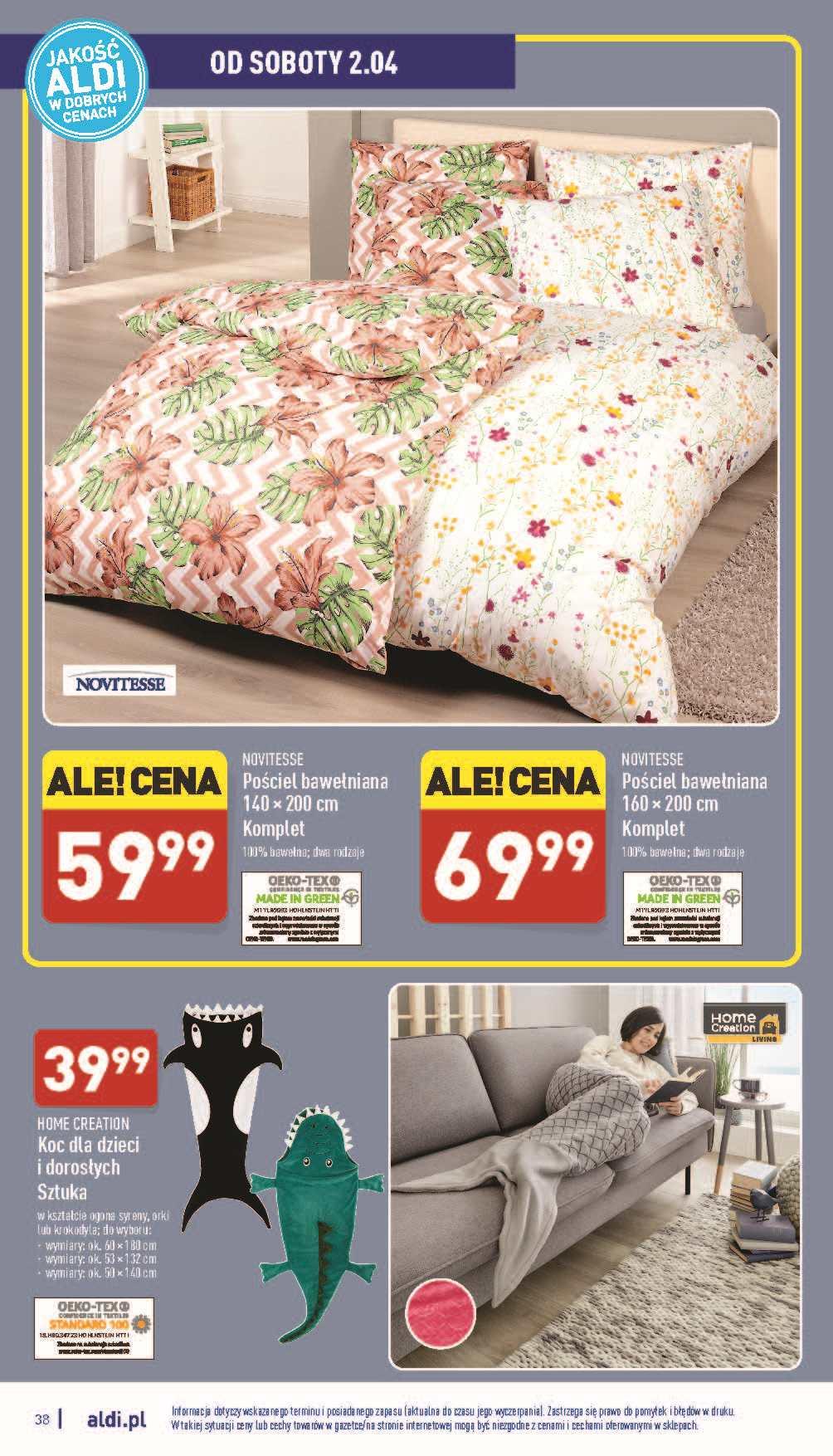 Gazetka promocyjna ALDI str. 38