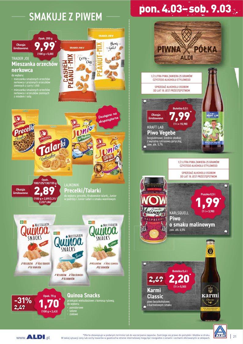 Gazetka promocyjna ALDI str. 21