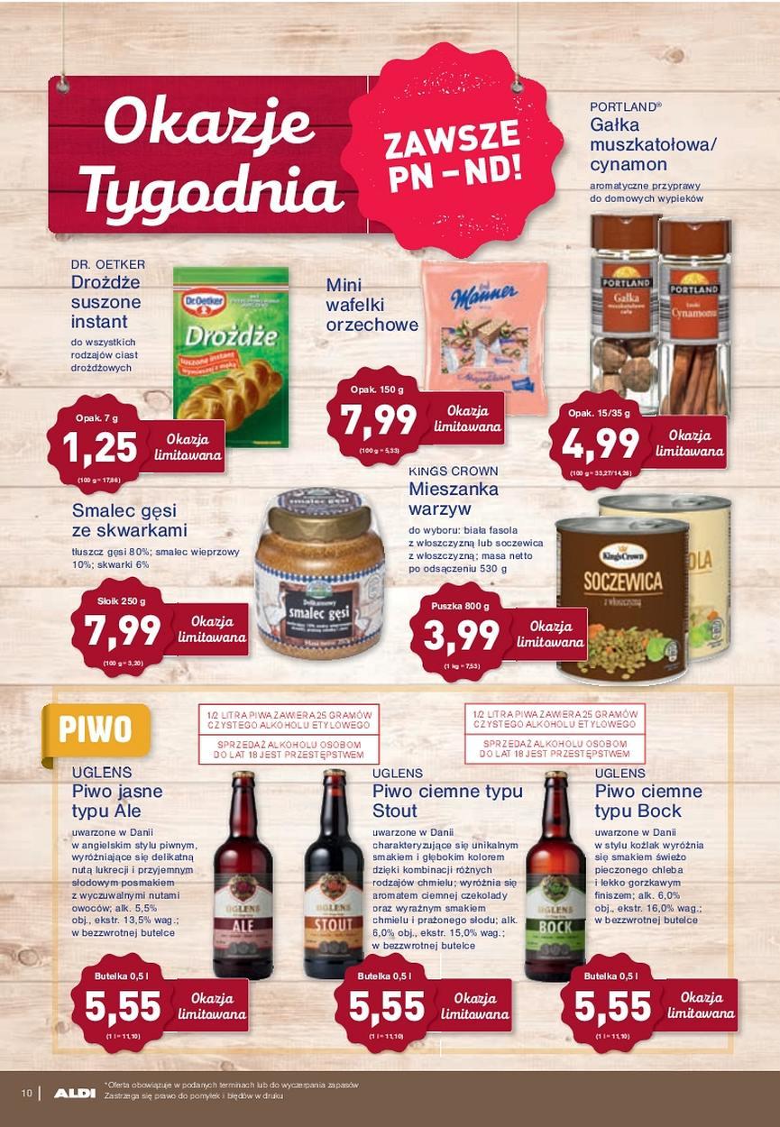 Gazetka promocyjna ALDI str. 10