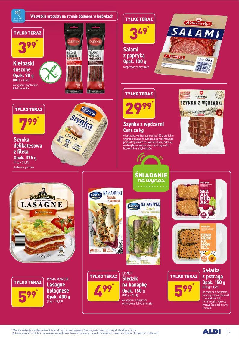 Gazetka promocyjna ALDI str. 21