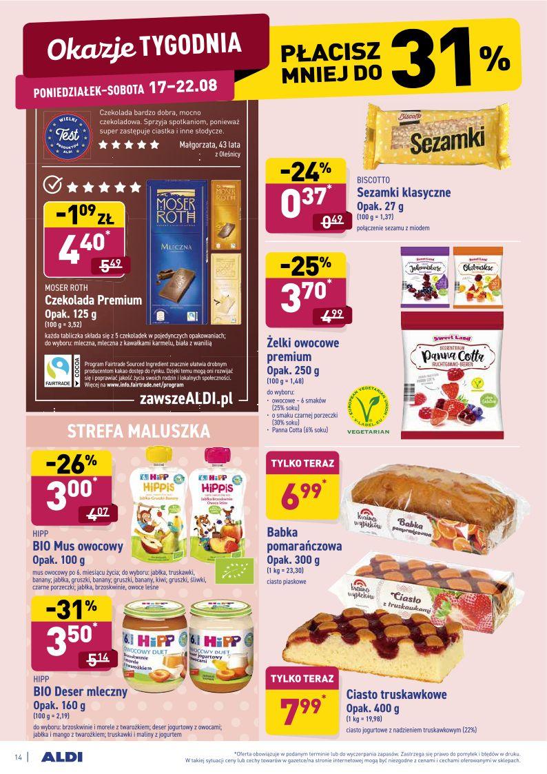 Gazetka promocyjna ALDI str. 14