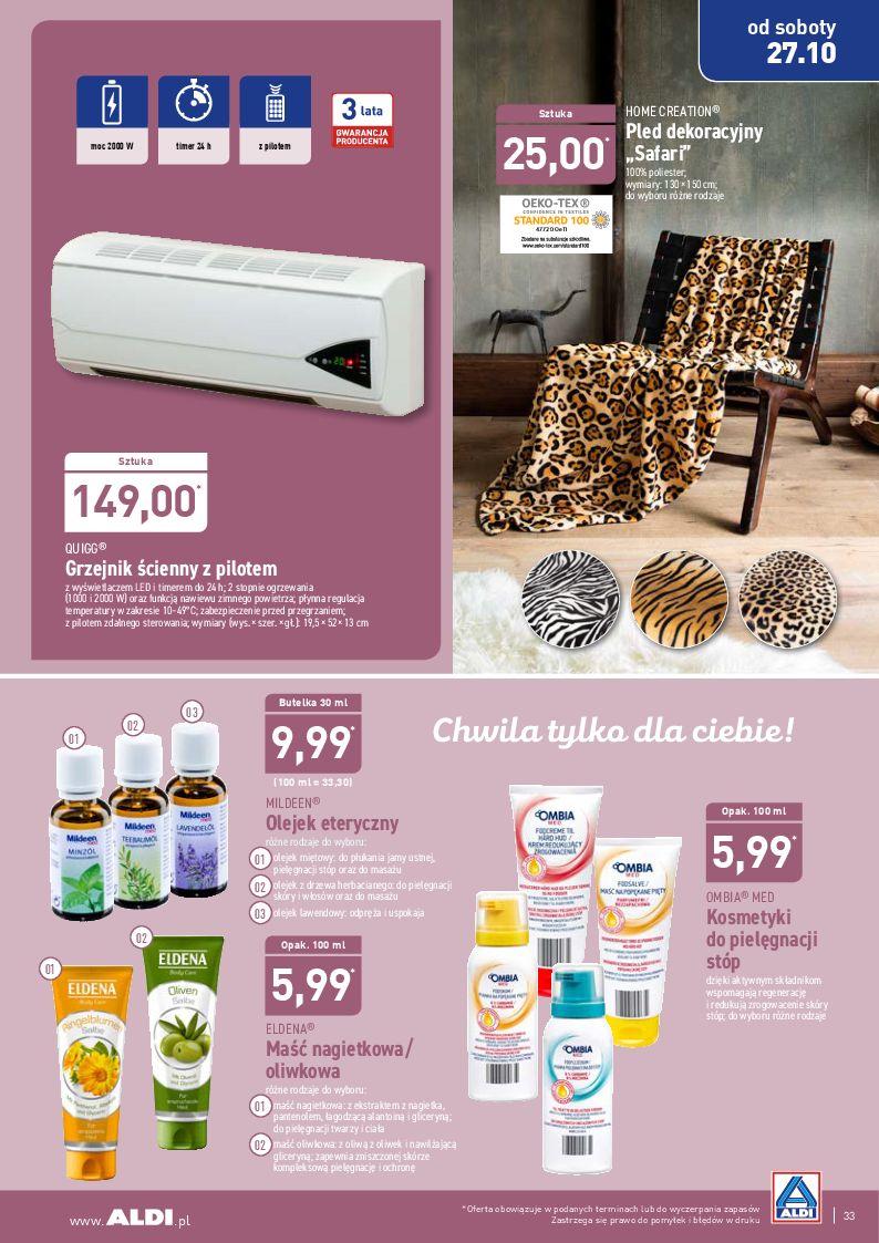 Gazetka promocyjna ALDI str. 33